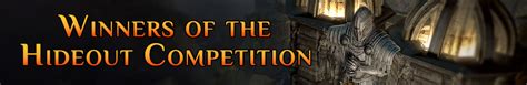 Winners Of The Hideout Competition Path Of Exile Dev Tracker