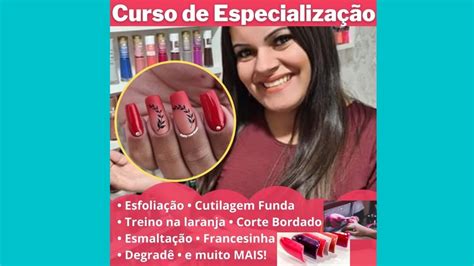 Curso De Cutilagem Para Manicures Faby Cardoso Recomendo Youtube