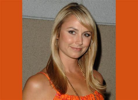 Stacy Keibler Long Blonde Healthy Looking Hair And Hazel Eyes