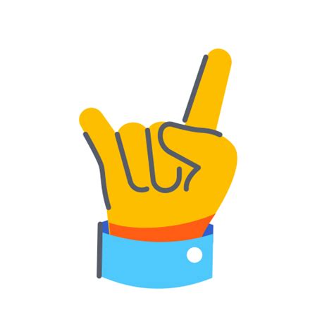 Hand Gesture Generic Color Fill Icon