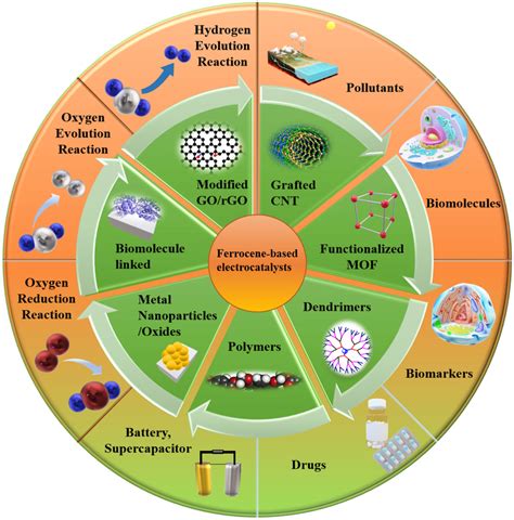 Schematic Illustration Of Various Ferrocene Linked Electrode Modifiers Download Scientific