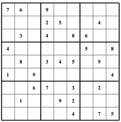 Sudoku Puzzles Printable Easy 6 Per Page