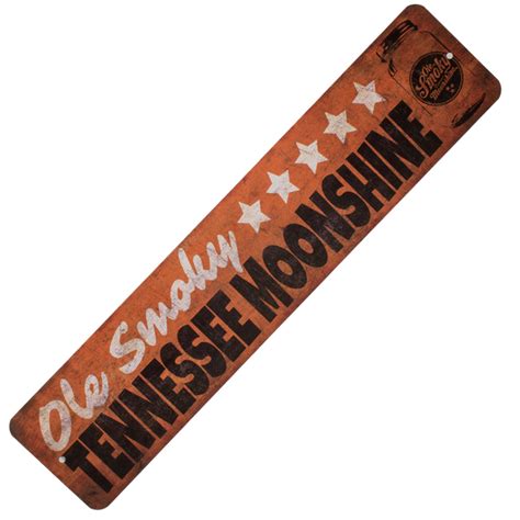 Moonshine Jar Tin Sign