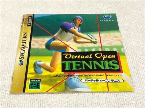 Jogo Sega Saturn Virtual Open Tennis Sega Gameteczone A Melhor Loja