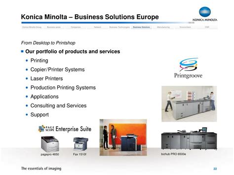 Ppt Konica Minolta Powerpoint Presentation Free Download Id4944618