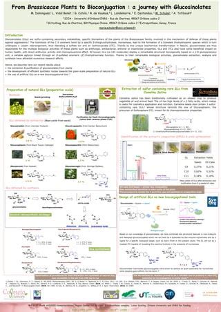 Poster Glucosinolates Eurocarb Pdf