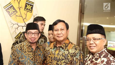 Tolak Ahy Dan Salim Segaf Pan Ingin Uas Jadi Cawapres Prabowo Pemilu