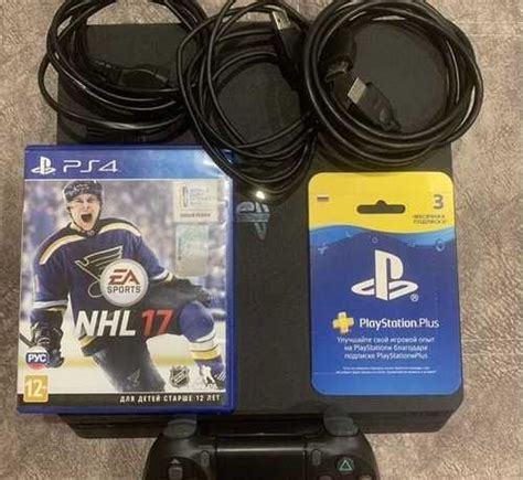 Sony Playstation 4 Slim, 1 TB, + подписка и диск | Festima.Ru ...