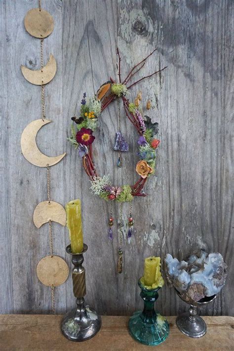 A Botanical Wreath Made With Organic And Wildcrafted Botanicals