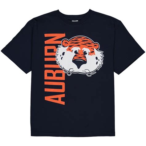 Auburn Tigers Youth Go Large T Shirt Navy Blue