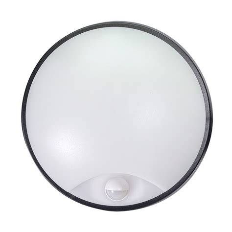 VELA Hublot LED rond blanc 12W 1200LM avec détecteur de mouvement et