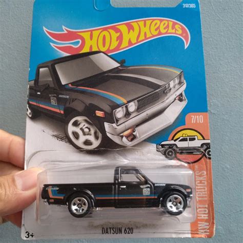 Jual Hot Wheels Datsun 620 HW Hot Trucks Black Doff Kota Bandung Hotwheels Bandung Tokopedia