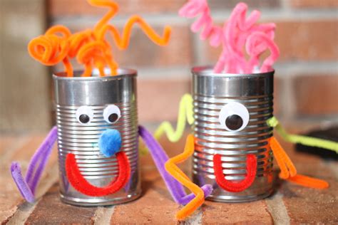 Tin Can Monsters | Fun Family Crafts