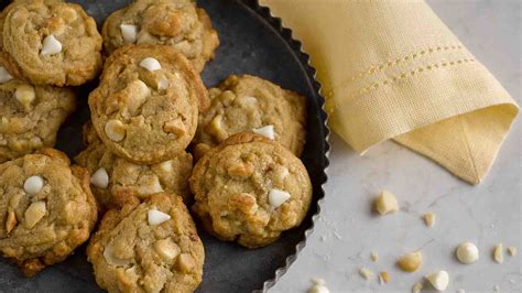 Biscuits Au Chocolat Blanc Et Aux Noix Macadamia Recettes