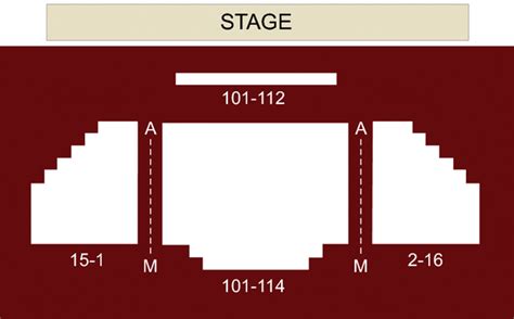 New York City Center Stage I, New York, NY - Seating Chart & Stage ...