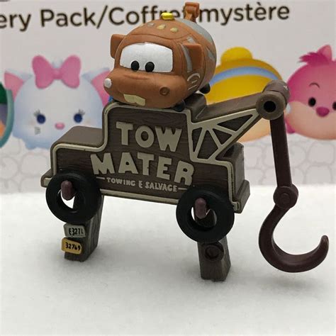 Disney Tsum Tsum Series 10 Open Blind Bag Tow Mater Medium Vinyl Figure