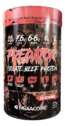 Hexacore Hardcore Predator Beef Proteina 2 2 Lbs Cuotas sin interés
