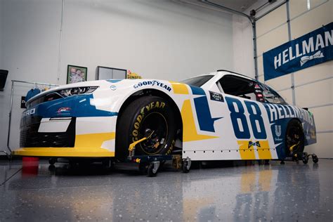 Dale Earnhardt Jr S Hellman S Paint Scheme For Spring Xfinity Series