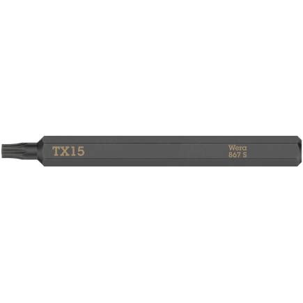 WERA 867 S TORX® TORX® bits for impact screwdrivers | Mister Worker®