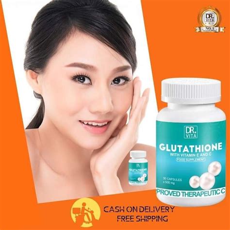 Dr Vita Glutathione With Vitamin E And C White Capsules Lazada Ph