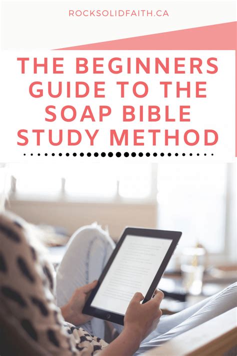 How To Use Soap Bible Study Method Plus Free Printable