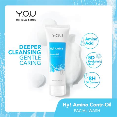 Jual You Hy Amino Facial Wash Shopee Indonesia