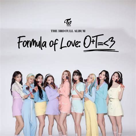 TWICE FORMULA OF LOVE O T 3 ALBUM COVER By Kyliemaine On