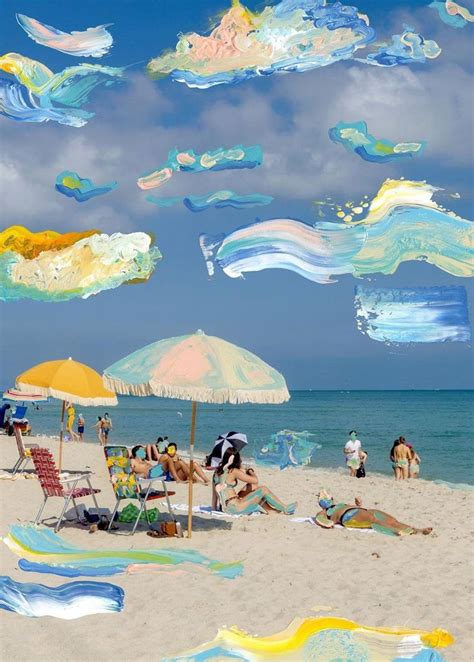 Pin By Elena Erosa On Art Painting On Photographs Beach Art Beach