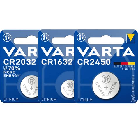 Varta Hightech Lithium Knopfzelle Lithium Coin Campingplus