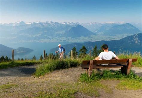 Wanderung Rigi Panoramaweg Rigi Kaltbad First Rigi Scheidegg