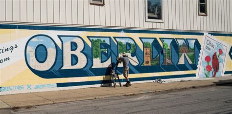 New Mural Painted In Oberlin Town Center The Oberlin Review