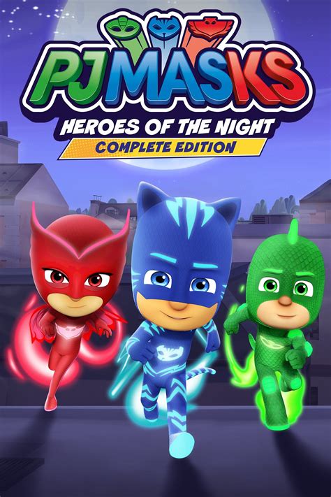 PJ Masks Heroes Of The Night Complete Edition Box Shot For