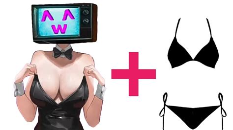 Tv Woman Swimsuit Skibidi Toilet Animation Youtube