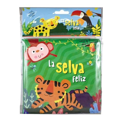 Libro Para Baño Silver Dolphin La Selva Feliz Walmart