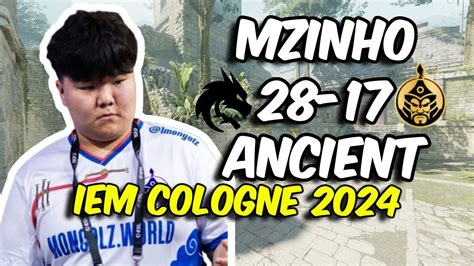 CS2 POV The MongolZ Mzinho 28 17 Vs Spirit Ancient IEM Cologne