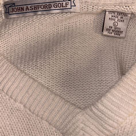 1990s John Ashford Golf Sweater Vintage 90s Golf Depop