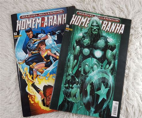 Marvel Millennium Homem Aranha E Livro Panini Usado