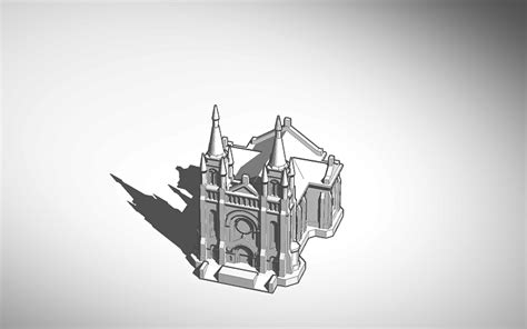 3d Design Souix Falls Cathedral Tinkercad