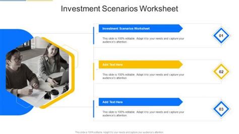 Investment Scenarios Worksheet Powerpoint Presentation And Slides