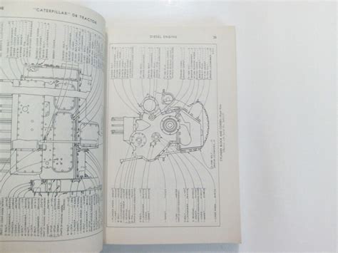 Caterpillar D8 Tractor Direct Drive 35a1 36a3859 Parts Book Etsy