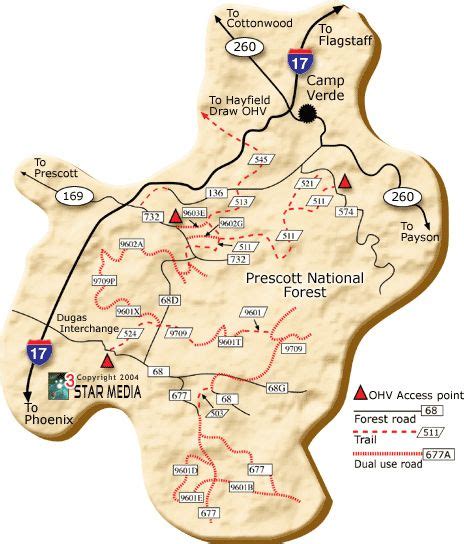 Arizona Ohv Trails And Ohv Maps Ohv Places To Ride And Areas In Arizona