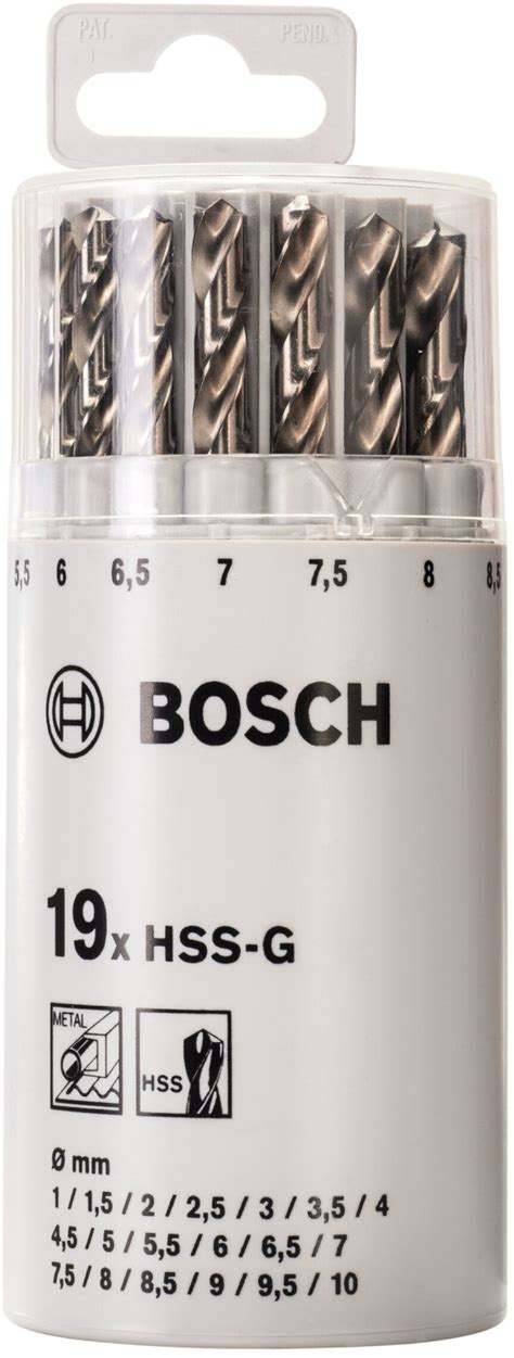 Bosch Metallbohrer Set HSS G 19 Tlg Ab 25 32 Preisvergleich Bei