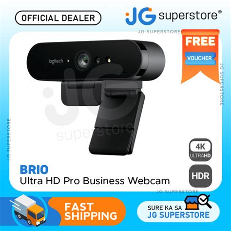 Logitech C1000E Brio Ultra HD Pro Business Webcam with Ultra 4k HD ...