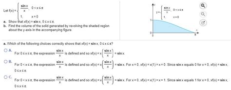 Solved sinx X 0 | Chegg.com