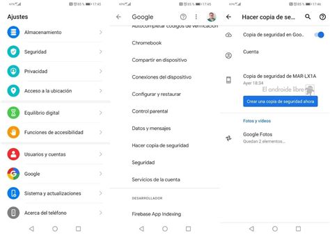 C Mo Hacer Una Copia De Seguridad Total En Android Contactos Correos