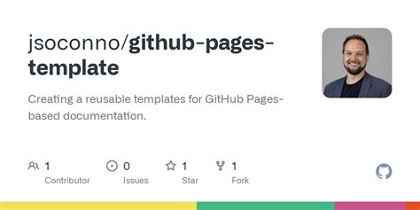 GitHub - jsoconno/github-pages-template: Creating a reusable templates for GitHub Pages-based ...