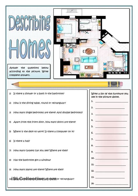 Describing Homes English Language Teaching Learn English Teaching