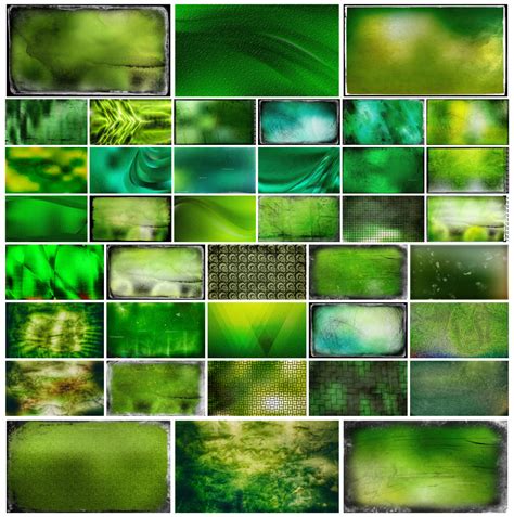 Exploring The Depths 39 Dak Green Abstract Grunge Textures 123freevectors