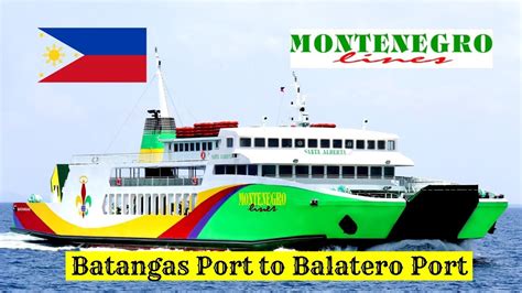 Batangas Port To Balatero Port Puerto Galera Youtube