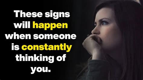 Signs From Universe Someone Is Constantly Thinking Of You